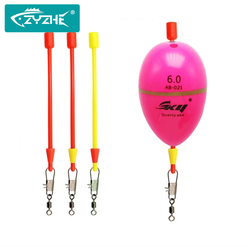 Fishing Bobber Float - ZYZHE 6pcs/2Bags Sea Rock Fishing Float