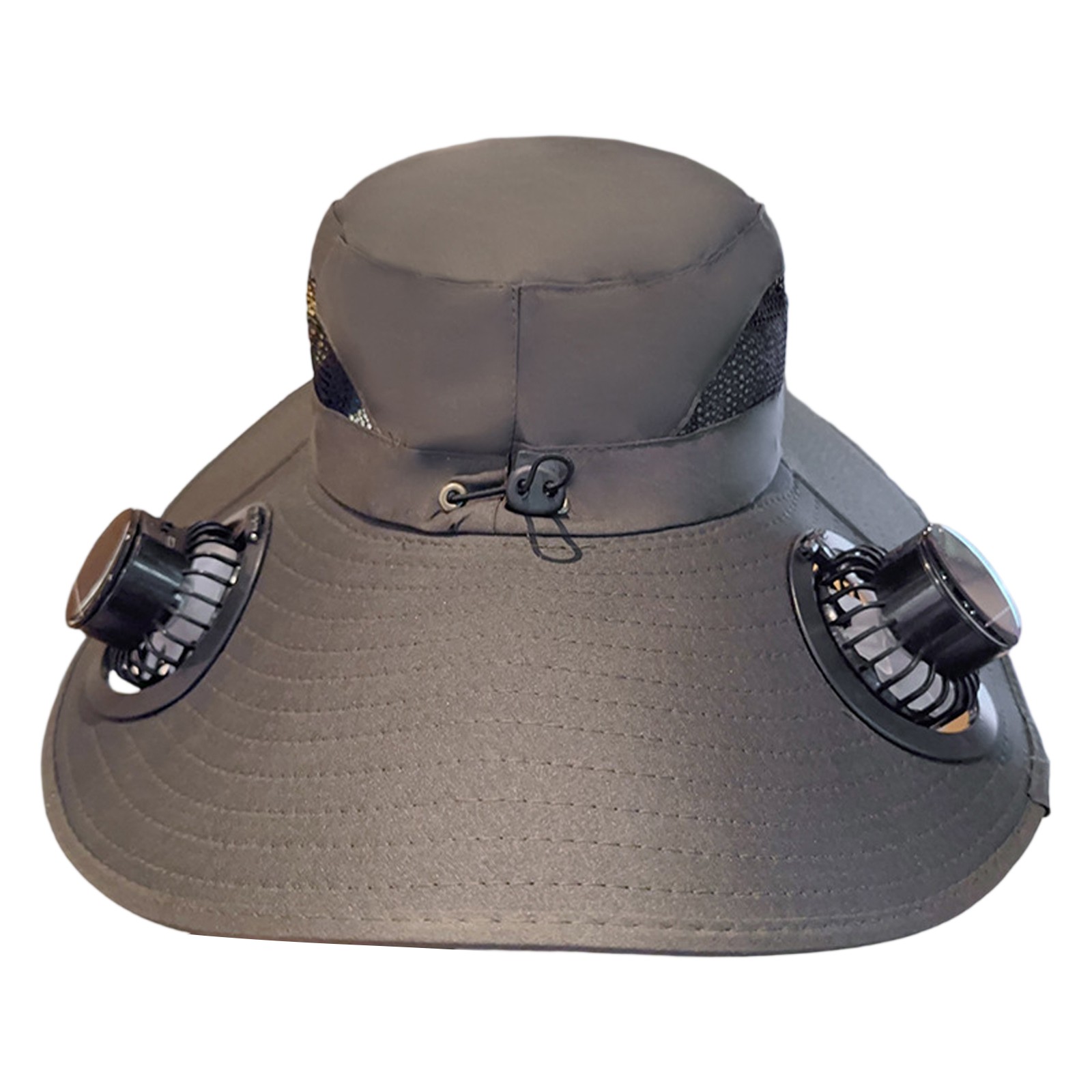 Fishing Equipment In China - Solar Fan Equipped Wide Brim Summer