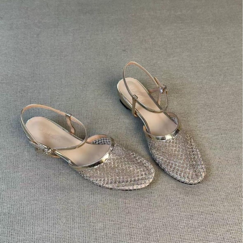 Fishing Equipment Net - French Rhinestone Beautiful Hollow Wedge Baotou
