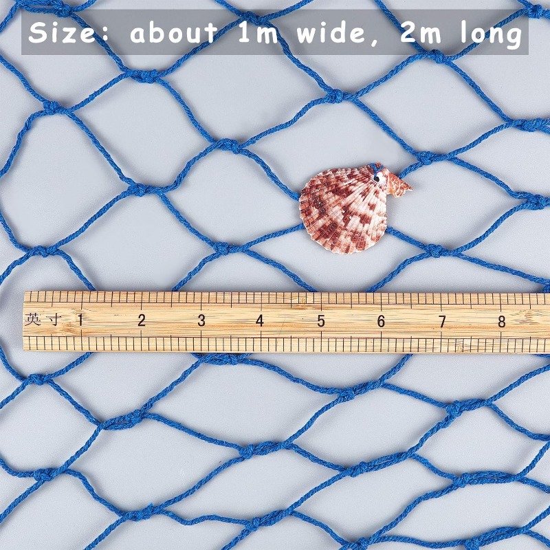 1PC 79 x 40 Inches Decorative  - Fishing Equipment Net ulasan dan harga