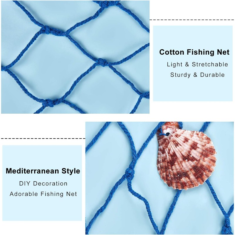 1PC 79 x 40 Inches Decorative  - Fishing Equipment Net ulasan dan harga