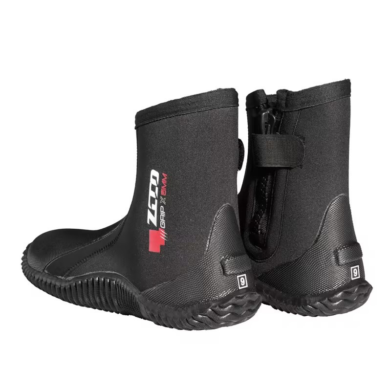 Diving shoes 5MM high-top outd - Fishing Equipment Basic ulasan dan harga