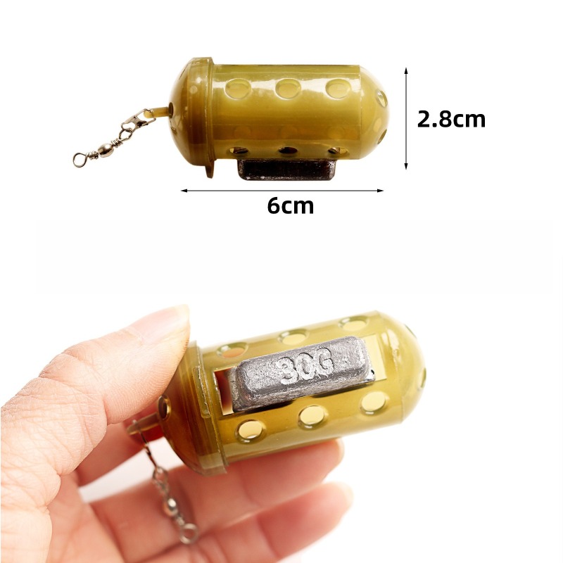 6PCS Carp Fishing Method Feede - Fishing Equipment Set ulasan dan harga