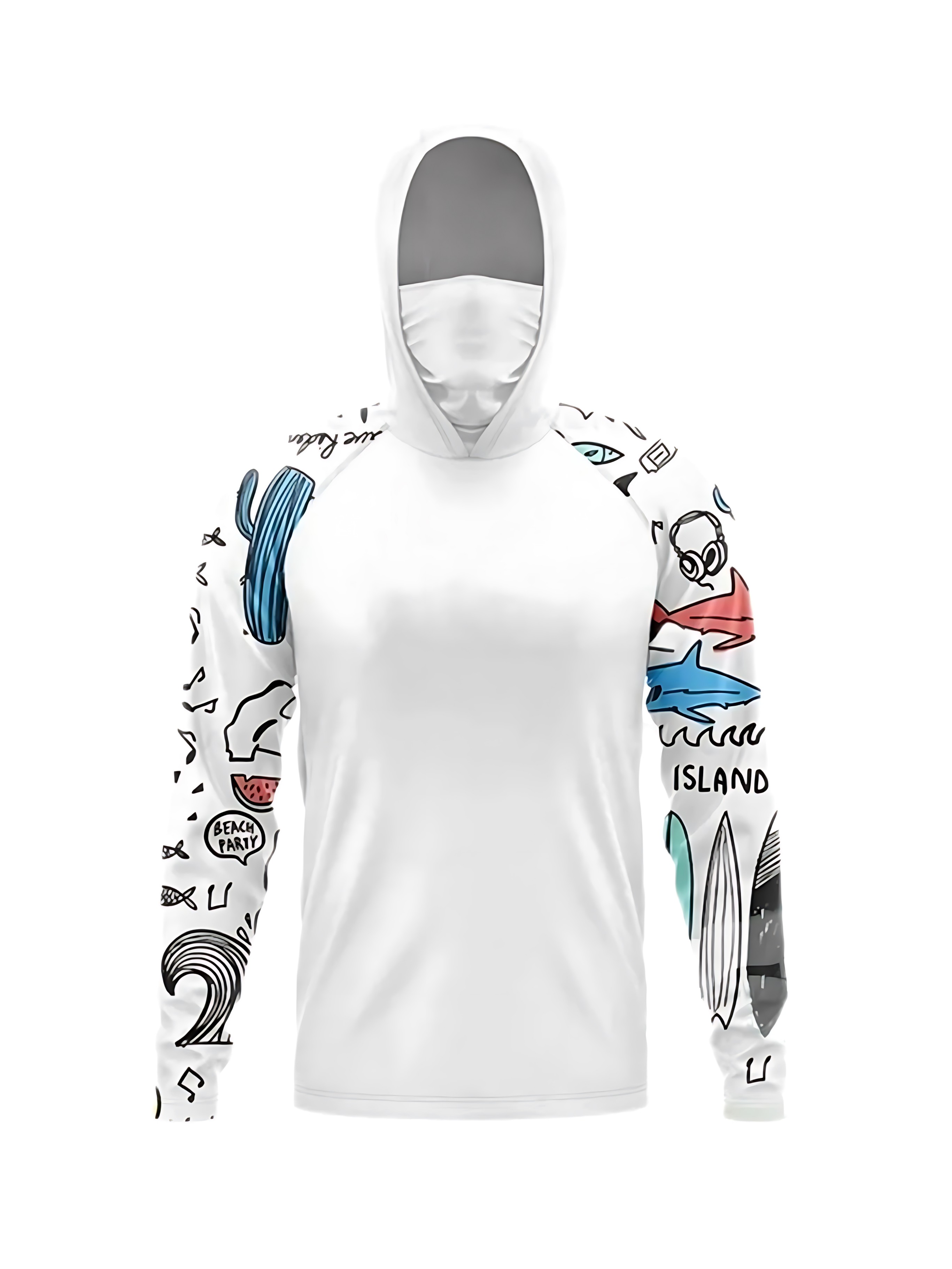 Fishing hooded sweatshirt swim - Fishing Equipment In China ulasan dan harga