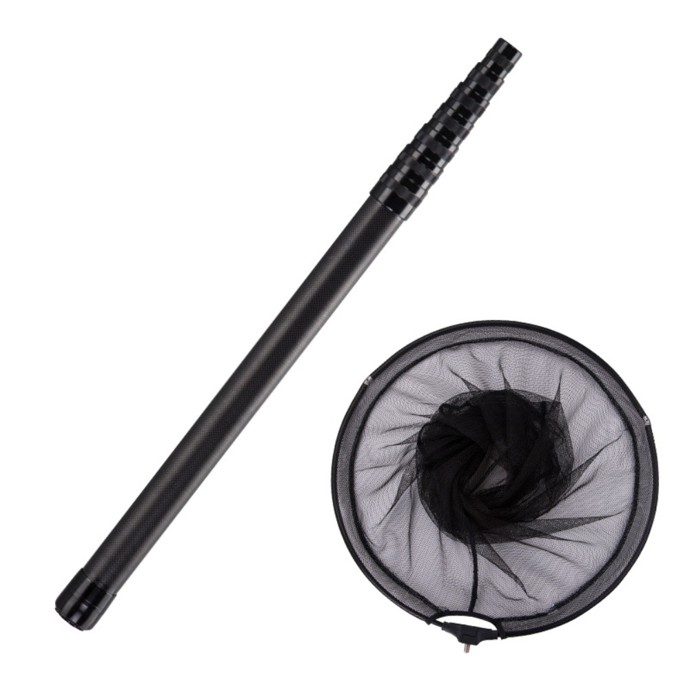 Telescopic Fishing Landing Net - Fishing Equipment Net ulasan dan harga