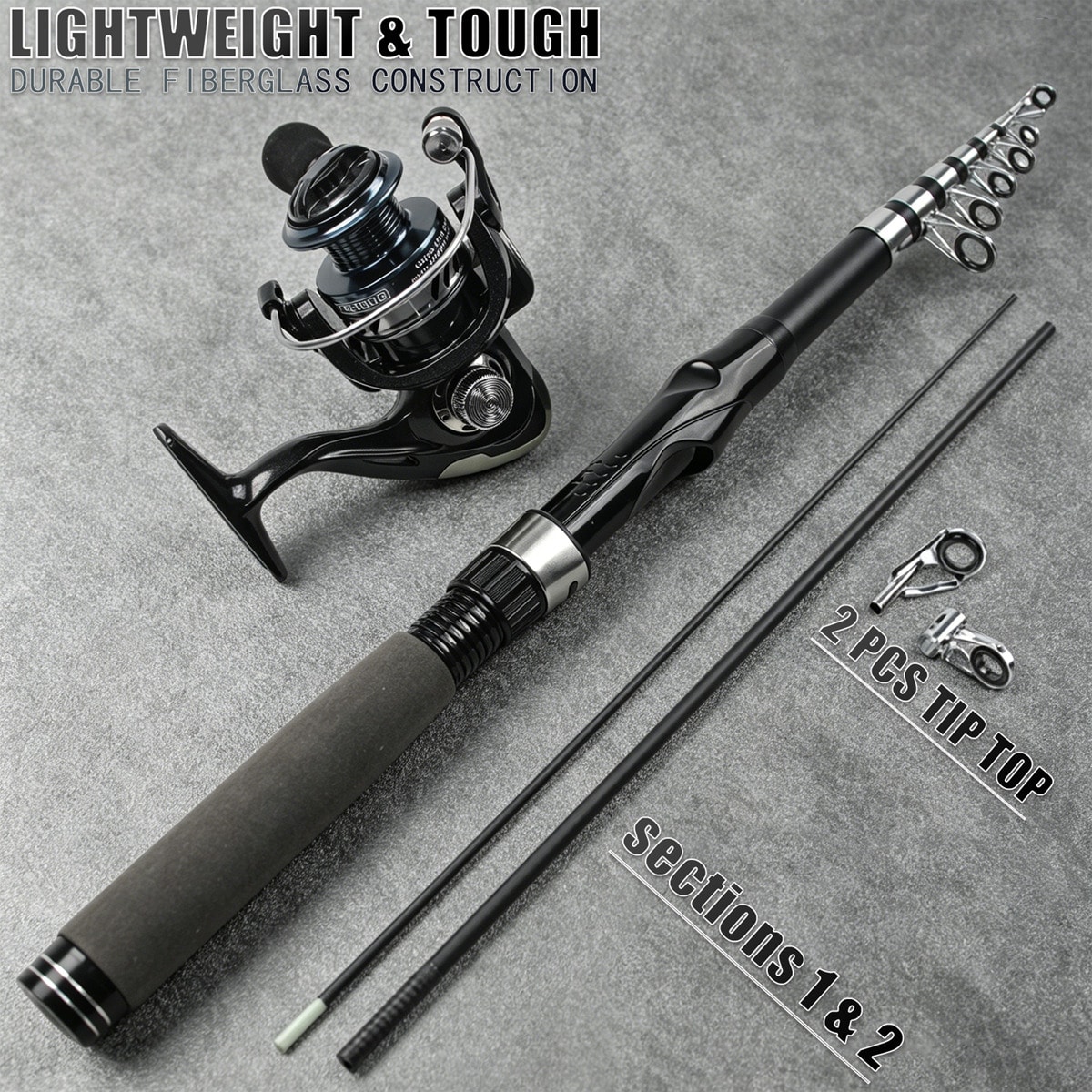 86-Piece Telescopic Fishing Ro - Fishing Equipment Online ulasan dan harga