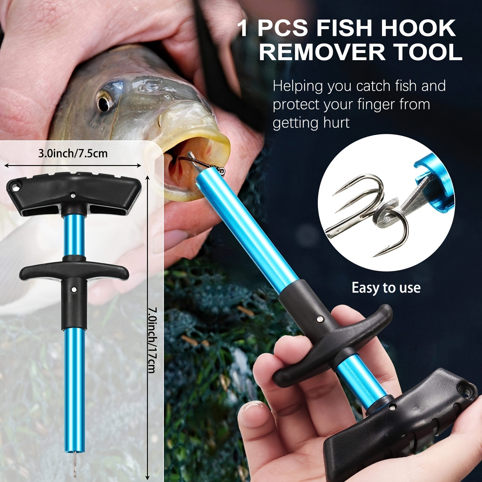 7Pcs Foldable Stainless Steel  - Fishing Equipment Set ulasan dan harga