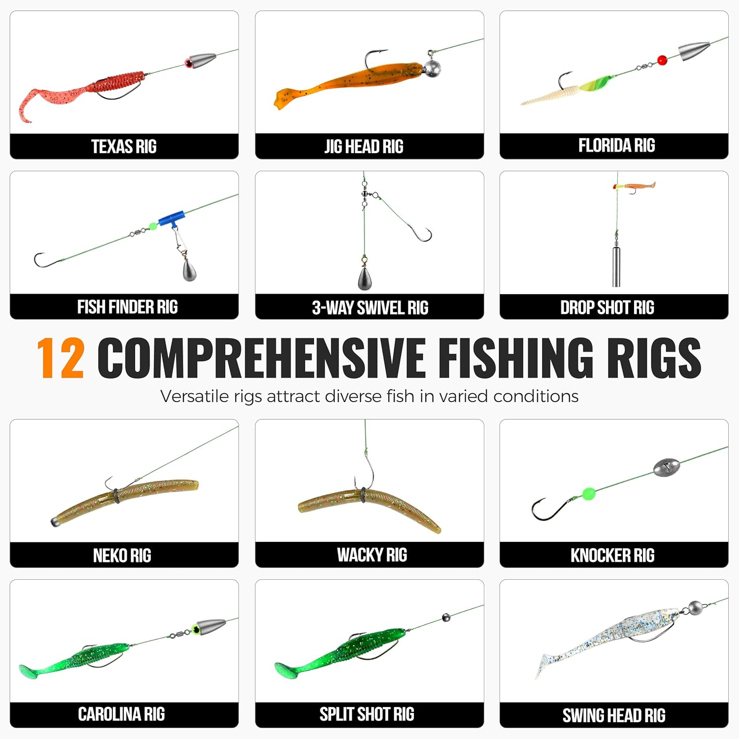 187pcs Fishing Accessories Kit - Fishing Equipment Set ulasan dan harga