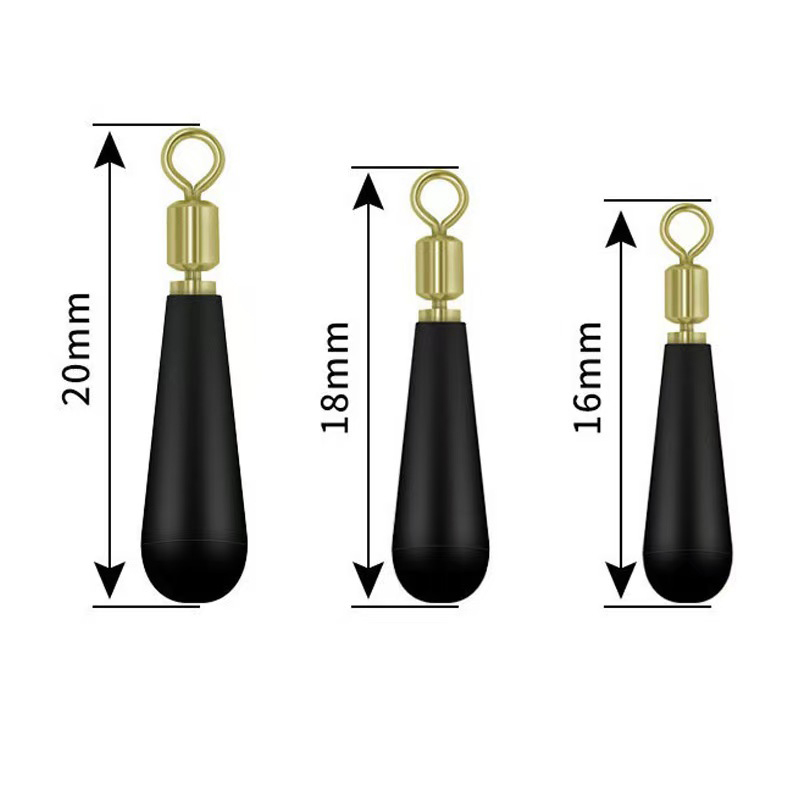 Rotatable Metal Swivel Rubber  - Fishing Bobber Float ulasan dan harga